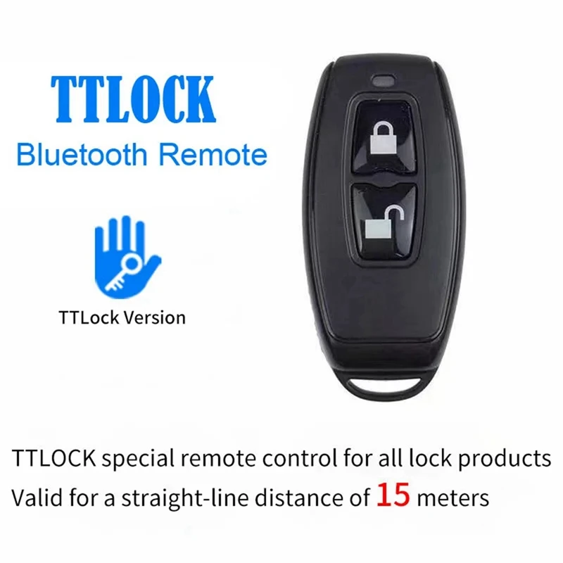 2.4Ghz Wireless Remote Control Bluetooth Key Fob For TTLOCK Smart Door Lock Smart Devices Work With Ttlock APP Easy To Use