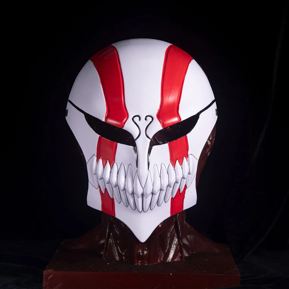 Mask Cosplay Prop, Hollow Mask, Halloween Party Costume, Thick Resin Material, High Quality Mask Half Face Halloween