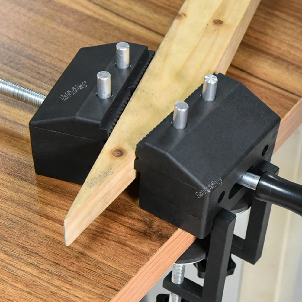 Woodworking Bench Vice Pequeno Multi Ângulo Flat Nose Alicçadores Braçadeira de Mesa Braçadeira de Bancada Doméstico