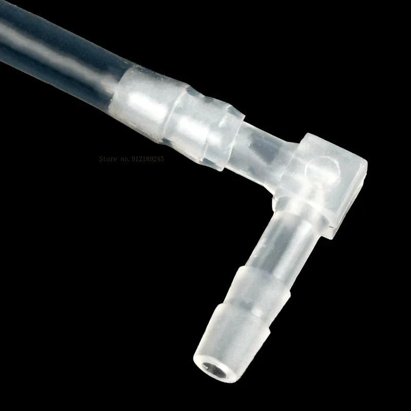 خرطوم على شكل حرف L مشترك متساوي القطر الزاوية اليمنى البلاستيك حوض السمك انبوب ماء موصل ملحق مشترك #5