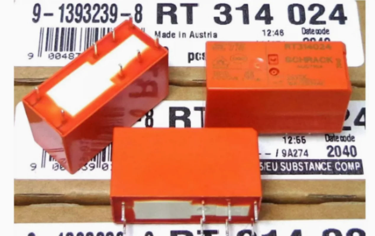 

10шт RT 424024 8-контактное реле 24 В постоянного тока