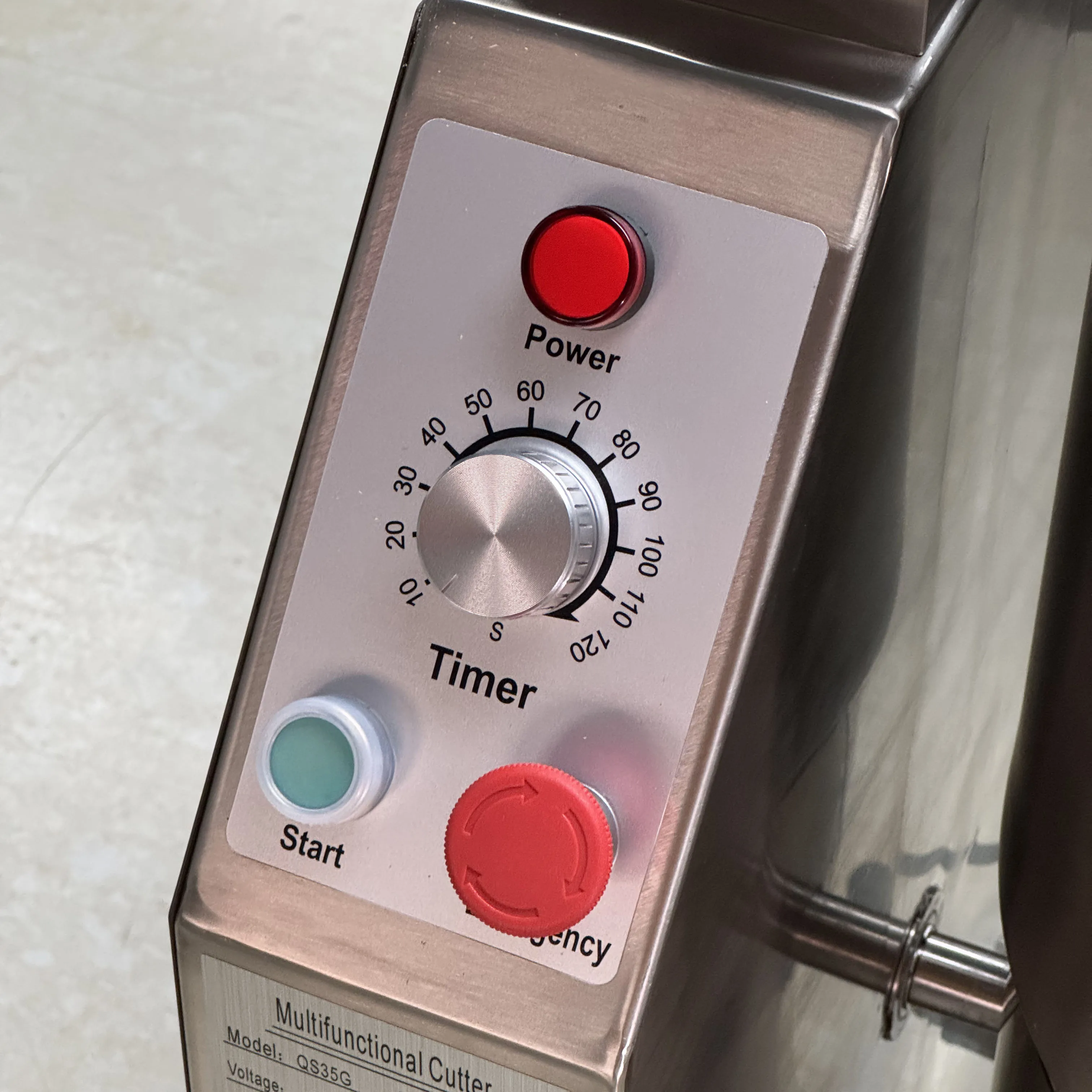 Shanyou التجارية الفولاذ المقاوم للصدأ 304 18/35 لتر متعدد اللحوم القاطع خلاط مفرمة اللحم الكهربائية آلة خلط الطعام ل Hummus