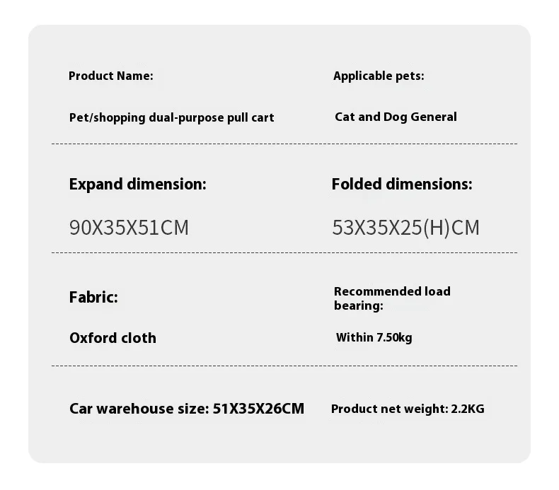 carrinho pet Luxury 4-Wheel Foldable Dog Cat Travel Stroller Foldable Lightweight Cross-Border Made From Mesh for Camping