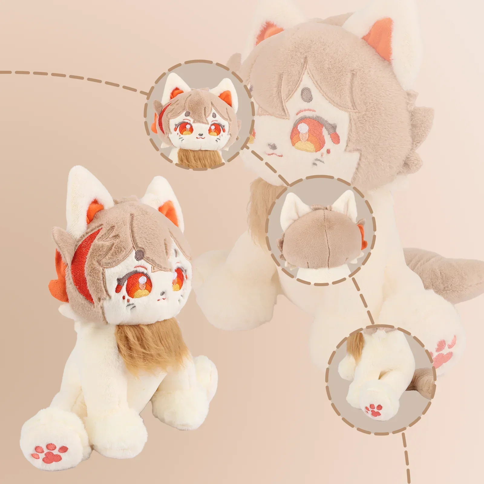 

Cute Meow Plush Toys Genshins Impact Game surrounding Plush Toys Movie Stuffed Animals Toys for Kids Birthday Gifts Room Decor
