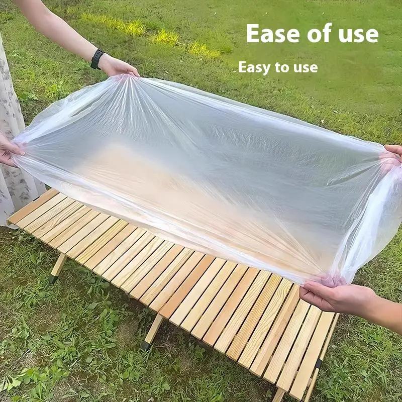 10Pcs/set Disposable Camping Tablecloth For Birthday Party Wedding Home Decor Covers Wipe Desk Cloth Easy Clean Supplies