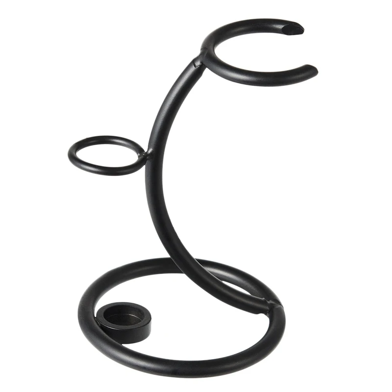 1ชิ้น2 In1โกนหนวดผู้ชายที่ยึดเครื่องมือโค้งแปรงโกนหนวดคู่มือแหวนติดมือถือเคราอุปกรณ์เสริม