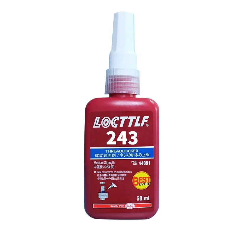 Korlátozott Megtisztítás 50ML10ML high-strength anti-loose anaerobic csavaros threadlocker 242 243 271 272 290 277