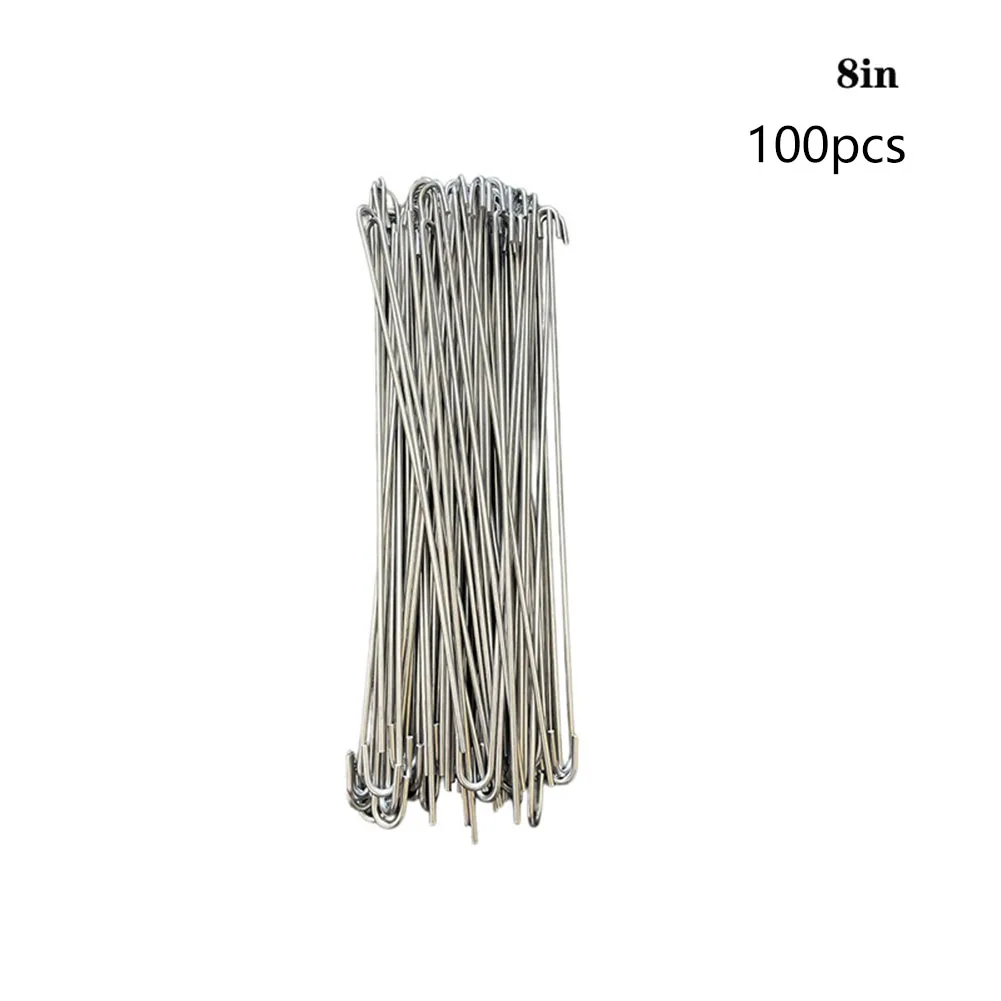 

100 Pack Chain Fence Ties Heavy Duty 11 Gauge Aluminum Fence Ties For Garden & Dog Fences Garden Buildings Supplies Parts