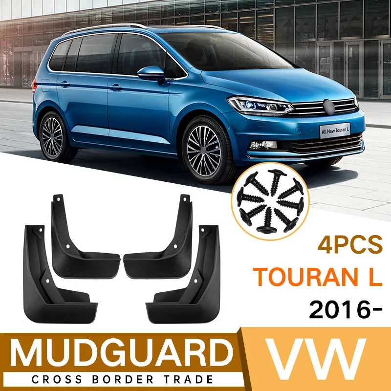 Für 2016 Volkswagen Touran L Vordere und Hintere Schmutzfänger Spritzschutz ABS-Kunststoff Zubehör