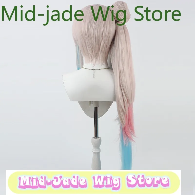 미드 제이드 가발 가게 에어아나이 아이오피틴 코스프레 가발 애니메이션 게임 의상 소품 롤플레잉 가발