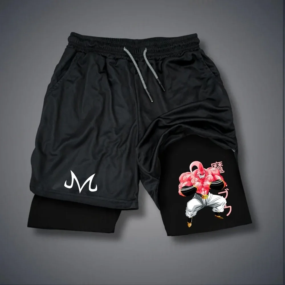 

Authentic Dragon Ball Shorts 2025 - Double Layer Goku Design Athletic Shorts, Ultra Comfortable & Airy for Sports & Casual Wear