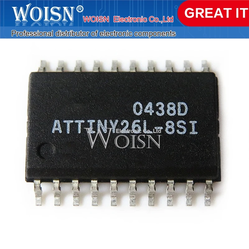 

5pcs/lot ATTINY26L-8SU ATTINY26L-8 ATTINY26 26L-8SU SOP-20 In Stock