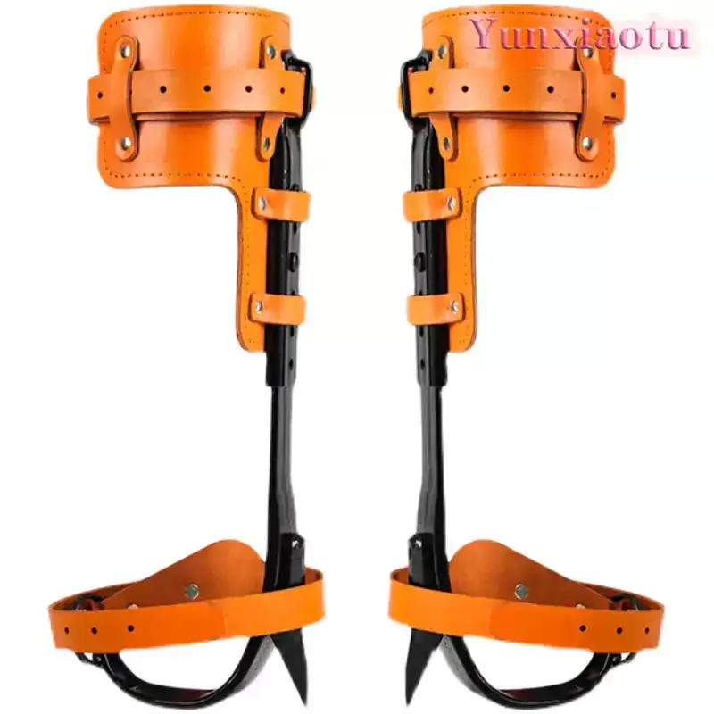 Pruning Equipment for Tree Climbing Pruning Claw Thicken and Widen Tree Climbing Spike Set with Double Shoulder Seat Belt