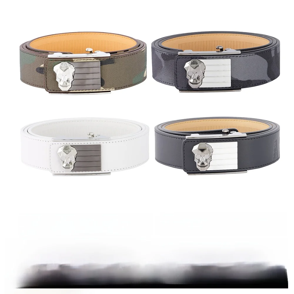 新しい-2025-ゴルフ-レディース-ベルト-自動バックルデザイン-シンプルでエレガント-変形しない-メンテナンスが簡単-3-本編み革ベルト