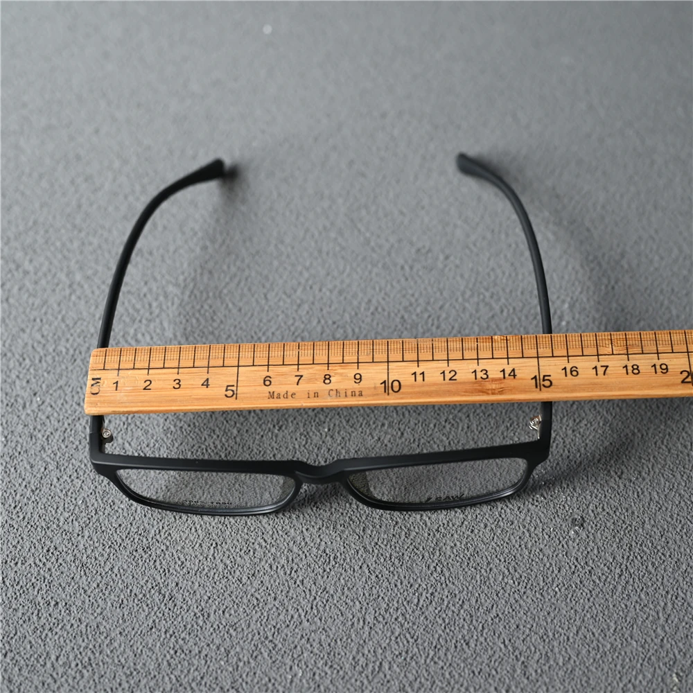 Rockjoy 152mm Oversized Men Reading Glasses Women TR90 Big Large Head Eyeglasses Frame Spectacles for Prescription Black Grey