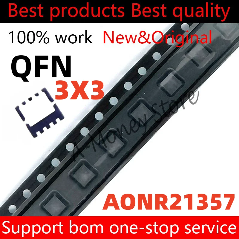 

(5pcs)21357 AONR21357 AO21357 QFN-8