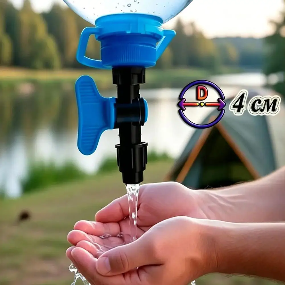 1/10pcs Faucet Nozzle Washbasin, Suitable for Different PET Bottles, Picnic, Camping, Hookah Car Use Outdoor Portable Small Tool