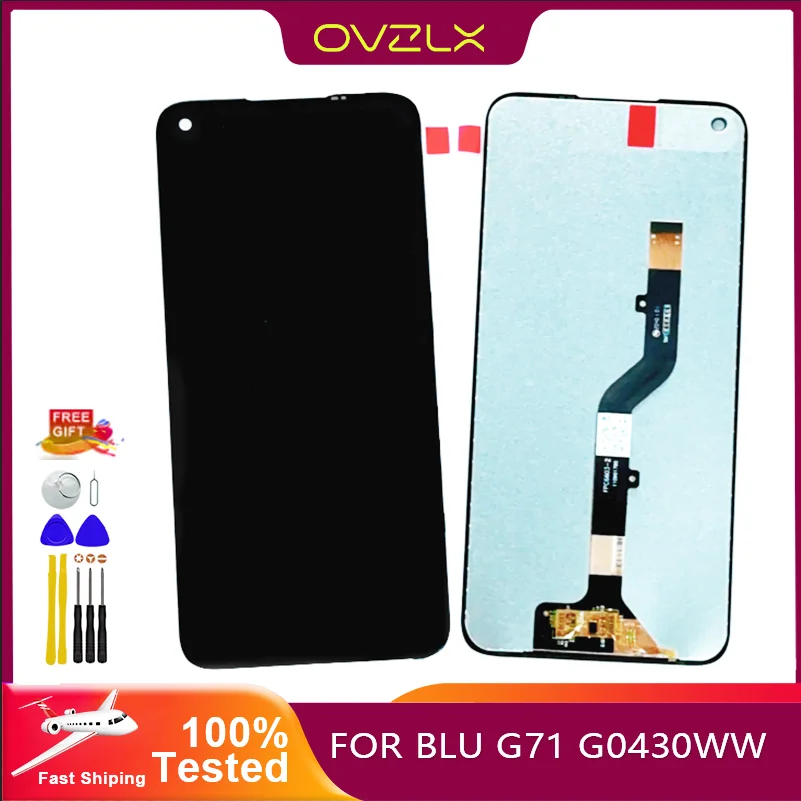 

New Original Tested For BLU G71 G0430WW LCD Display Screen + Front Touch Panel Digitizer Replacement + Tools