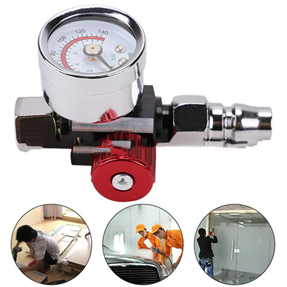 Регулятор воздуха, линейный масляный фильтр-водоуловитель, пневматические инструменты с фильтрующим блоком для большинства аэрографов, адаптер сепаратора фильтра