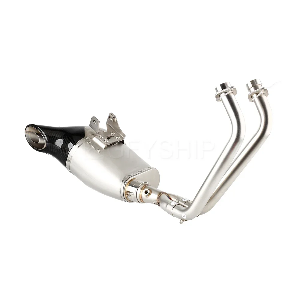 For Yamaha Tracer 700 Tracer 700 GT 700GT MT 07 2016 2017 2018 2019 Escape Slip-on Motorcycle Exhaust Pipe Muffler System