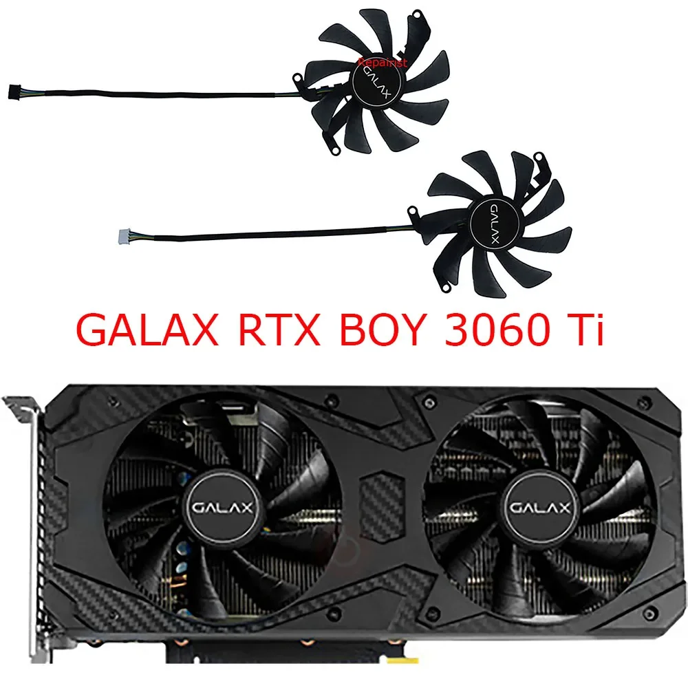 2Pcs/Set,Video Card Fan,T129215SU,FY09015M12LPA,For GALAX RTX 3060 Ti Snapdragon FG,For GALAX RTX3050 Snapdragon,Graphics Cooler