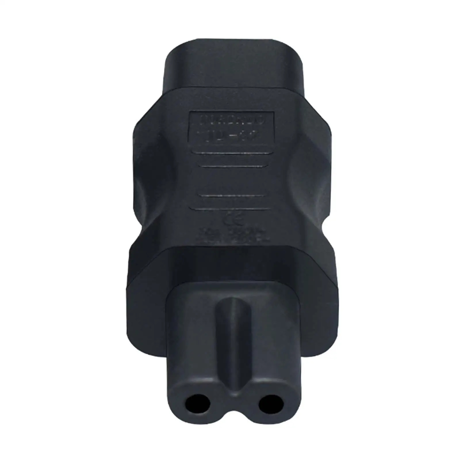 IEC320 2 Pin C8 to C7 Power Adapter Male to Female Waterproof Connector