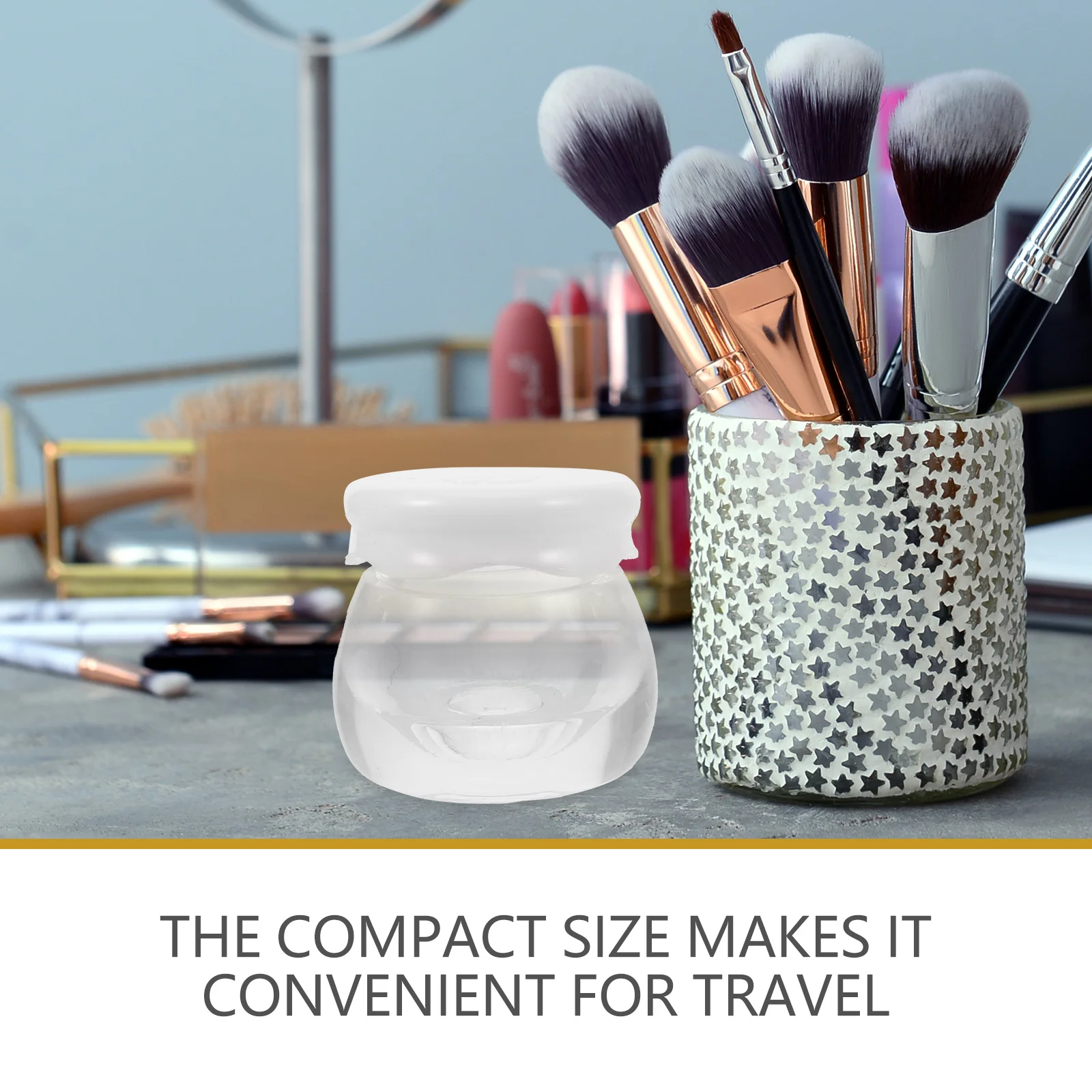 

10pcs Jars Transparent Cream Containers Skincare Storage Dispenser Face Lip Balm Travel Refillable Small Jars