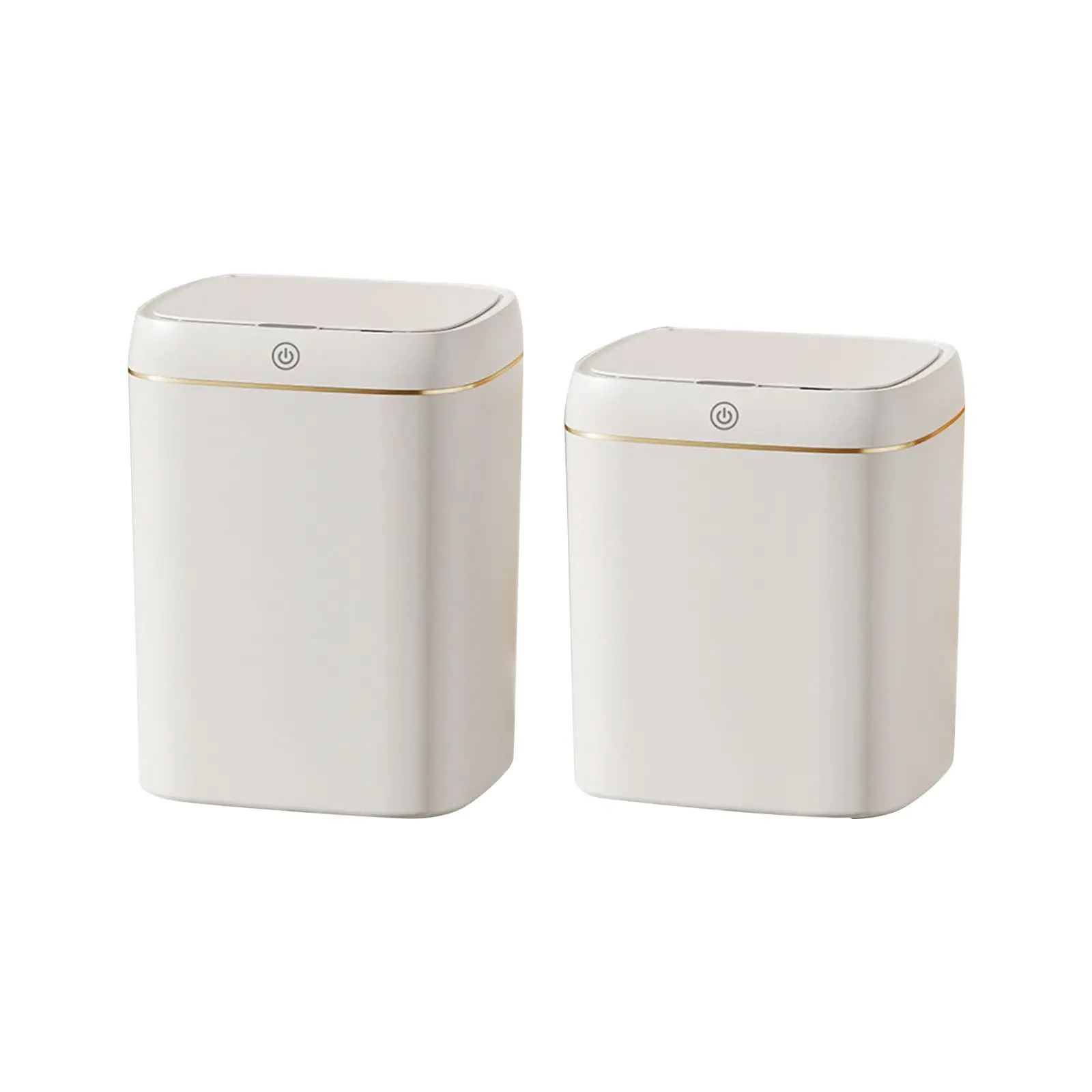 

Electric Garbage Can Garbage Bucket Wastebasket Automatic Trash Bin Trash Can for Office Bathroom Bedroom Home