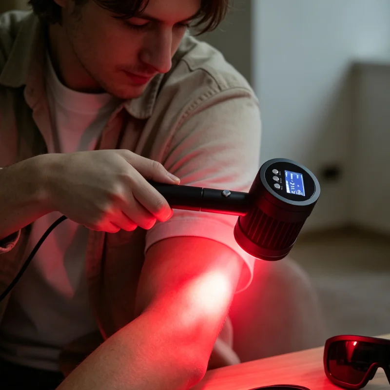 Advanced 5W Class IV Laser Therapy 808nm Near Infrared for Deep Penetration Pain Management Nerve Regeneration Healing