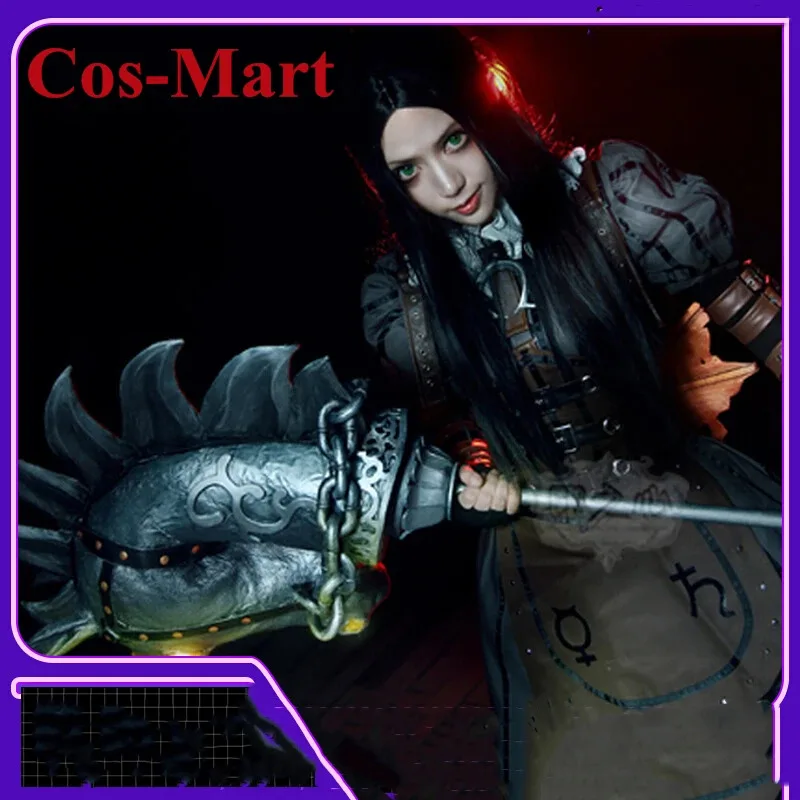 كوس مارت أنيمي أليس: الجنون يعود أزياء تنكرية ملابس بخارية زي قتال موحد ملابس لعب الأدوار للحفلات