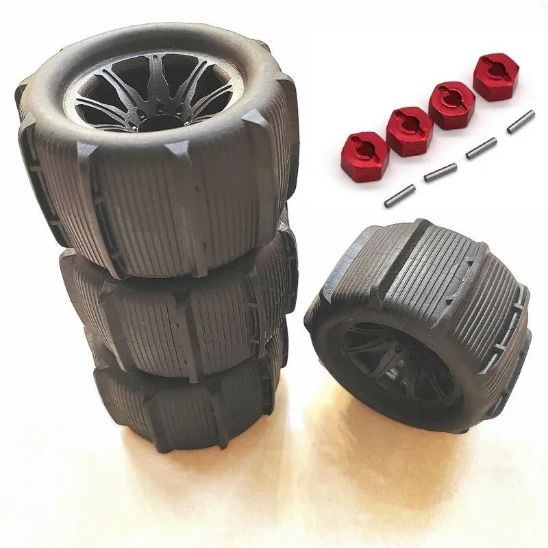 Originalräder/Reifen für MJX Hyper Go 14210 1/14 R/C Autos/LKW Ersatzteile 4 Stück/Set