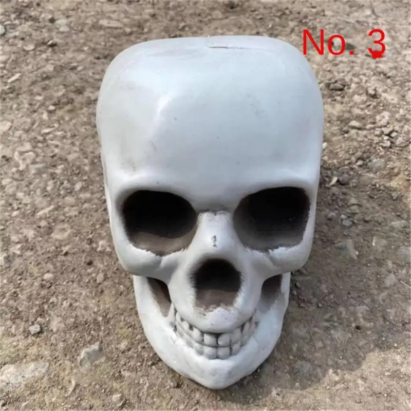 Show Individuality High Quality Home Decor Add A Hint Of Terror Skull Decoration Exquisite Details Eye-catching Home Decoration