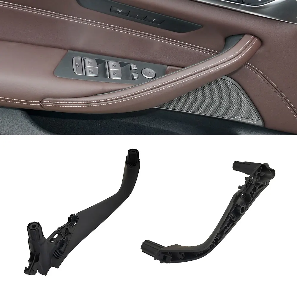 Car Interior Door Handle Pull Cover Trim Accessory Set For BMW G30 5 Series 520 523 525 528 530 535 2017-2023 51417438523