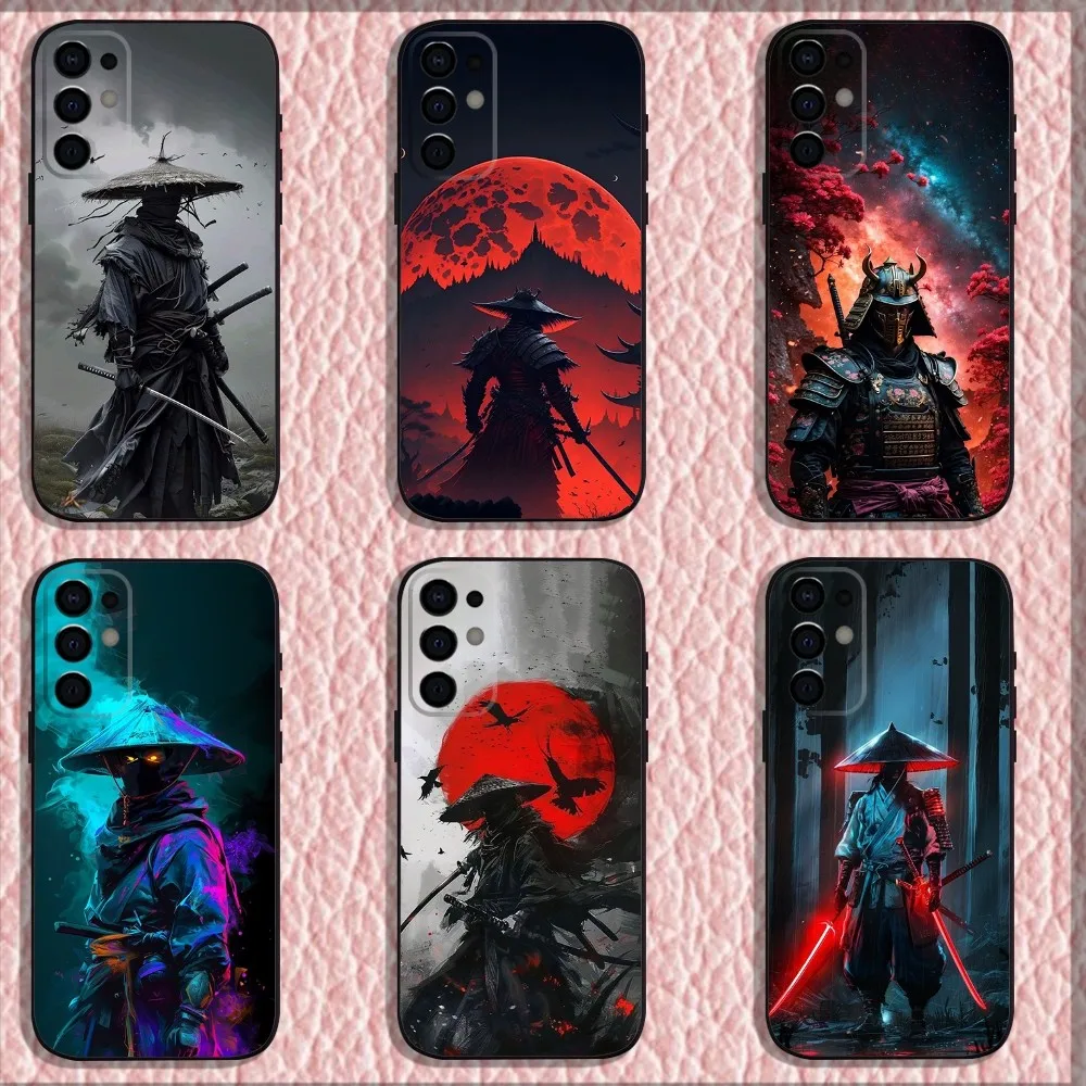 

Japanese Bushido Samurai Phone Case For Samsung S24,S21,S22,S23,S30,Ultra,S20,Plus,Fe,Lite,Note,10,9,5G Black Soft Shell