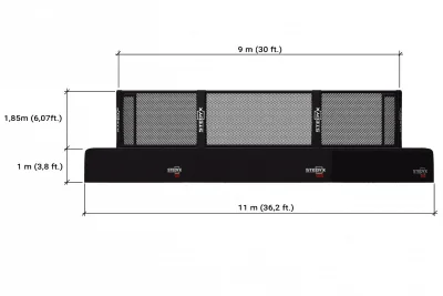 حار بيع MMA قفص 8 م * 8 م * 1 م المثمن لوحة الجدار مع أقفاص المنافسة المنصة للبيع #3