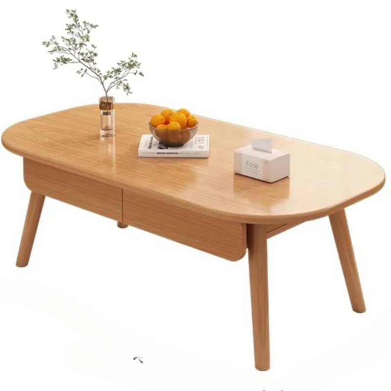 طاولات القهوة على الطراز الأوروبي الفاخرة مستطيلة منتصف القرن صالون نهاية الجدول الشمال توفير المساحة ميسا دي سنترو أثاث المنزل