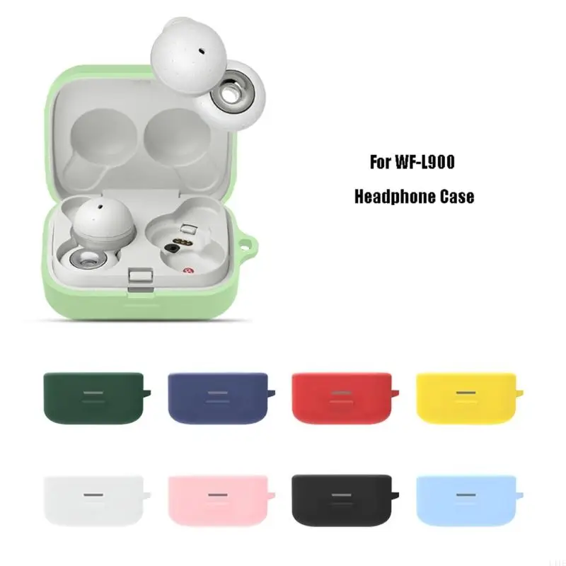 

L41E Suitable for WF L900 Shockproof Wireless Earphone Sleeve Impact-resistant Housing Washable Soft Cover