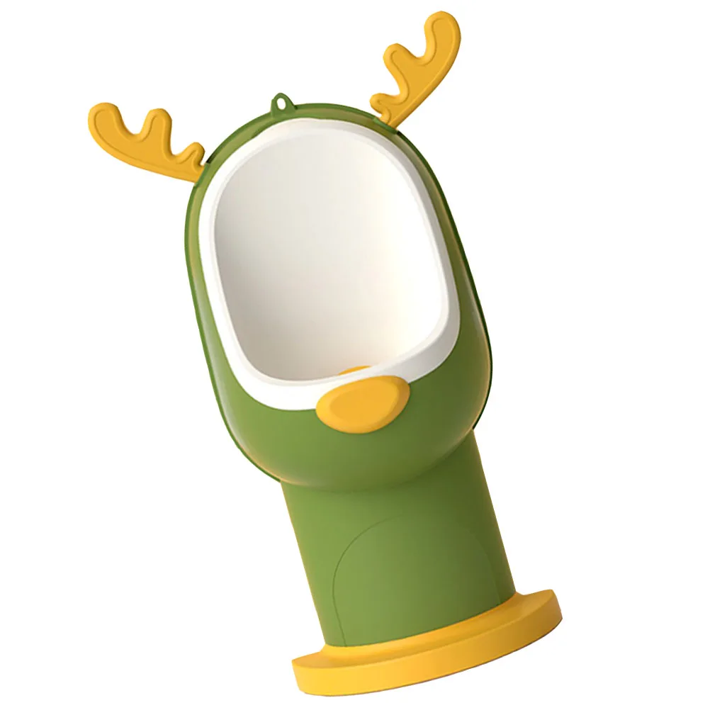 

Adjustable Height PP Toddler Urinal 45cm 48cm 52cm Boys Pee Trainer Potty Cartoon Urinal Groove for Baby Standing Training