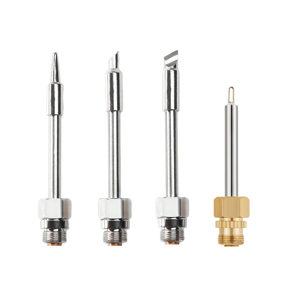 Precision Soldering Tips Soldering Tip Kit Crafting Work Compatible With 8-10W Copper And Silver Plating Efficient Soldering