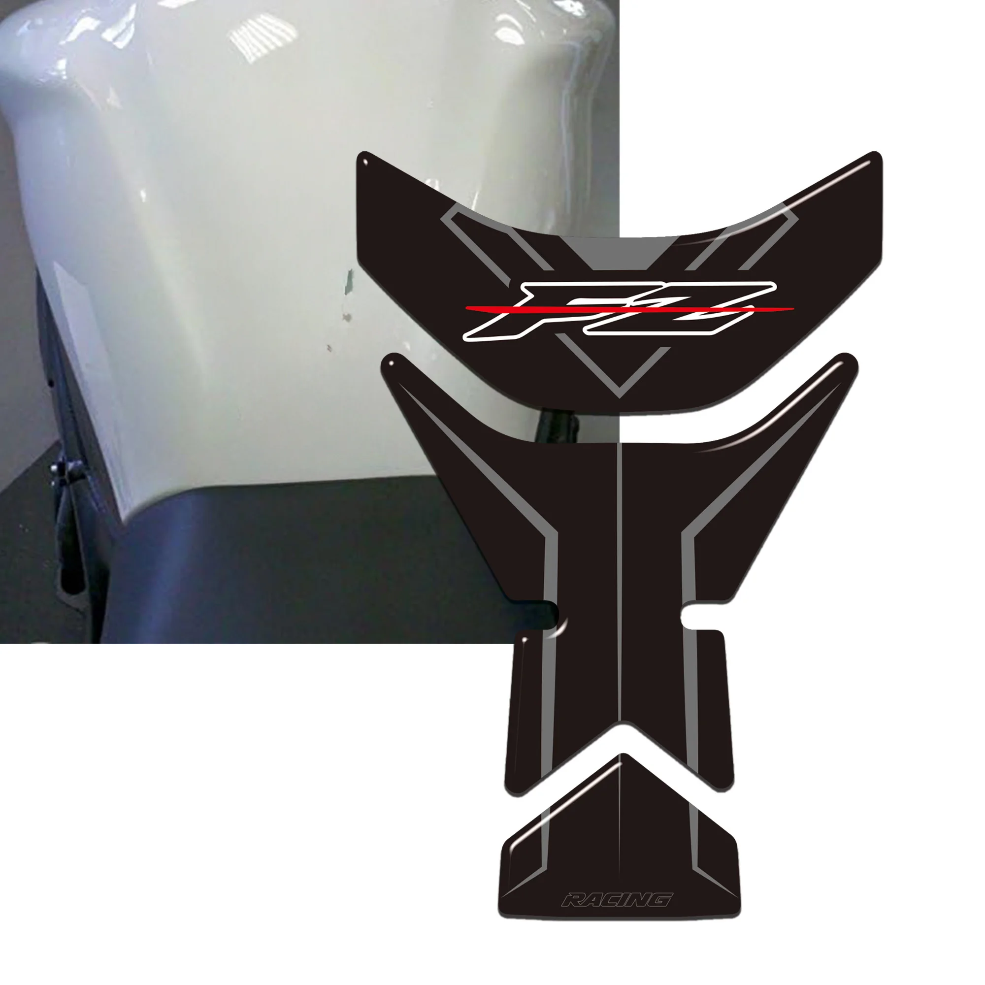 FAZER FZ FZ6 FZ6N FZ8 FZ8N FZ1 FZ1000 FZ07 FZ09 FZ10 For Yamaha Protector Tank Pad Grips Gas Fuel Oil Kit Knee Decals Stickers view 5