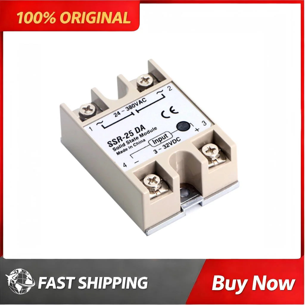 

REX C100 Temperature Controller SSR 25DA Solid State Relay M6 1 Meter Imperial Cable Heating Equipment Mold Temperature Control