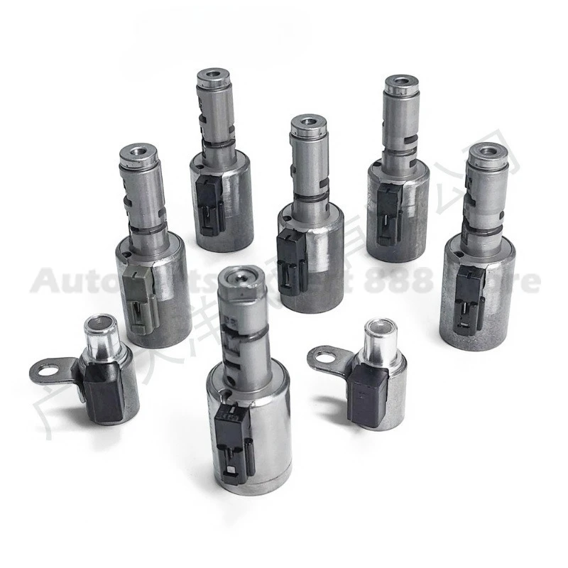 For 09G TF60 SN 6 Speed Transmission Solenoid Valve 8 Piece Set For Audi Volkswagen Skoda Car Parts
