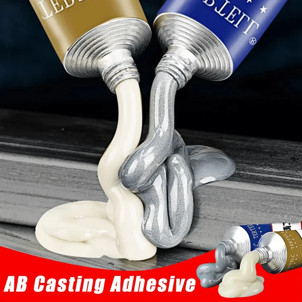 High Strength Metal Repair Glue Strong Cold Welding Glue Magic Plastic Repair Casting Adhesive Heat Resistance Ab Glue Sealant