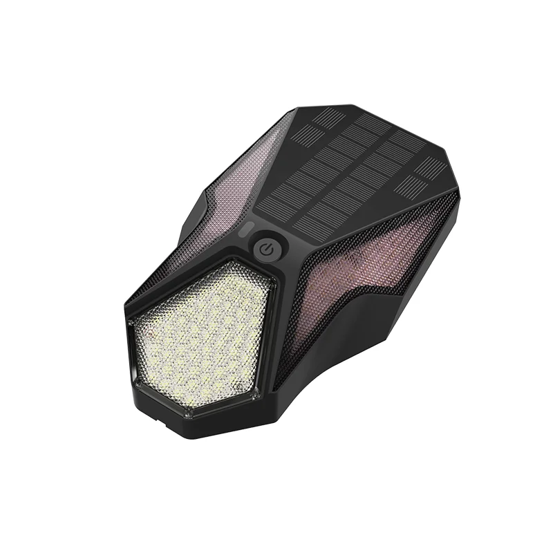 Solar Wall Light Insect Shape 3 Modes with Motion Sensor Waterproof Outdoor Garden Lighting for Pathway Yard