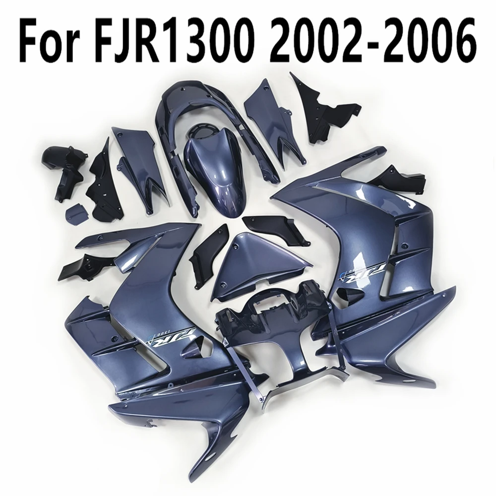 Full Kit Motorcycle Fairing For FJR1300 FJR 1300 2002-2003-2004-2005-2006 Bodywork Plastic Parts All Dark Cement Gray Cowling