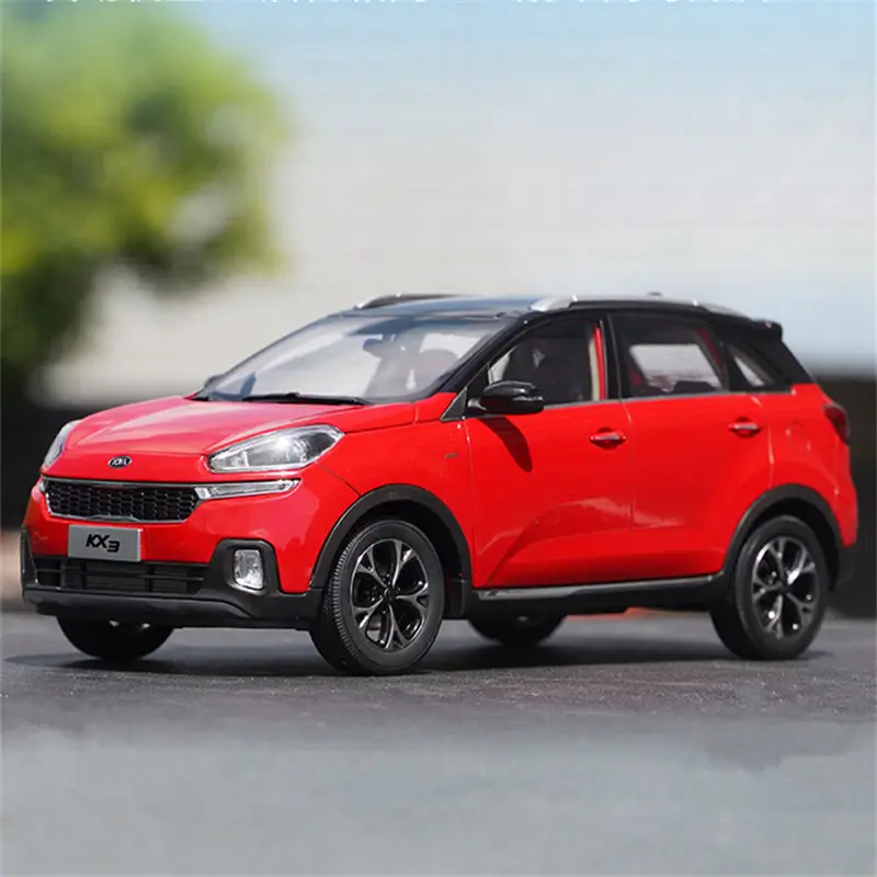 

1:18 KIA KX3 Seltos SUV Alloy Car Model Diecast Metal Vehicle Car Model High Simulation Miniature Scale Kids Toy Gift Decoration