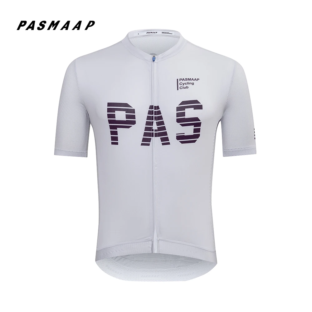 PASMAAP-Cycling Jersey for Men, Short Sleeve, Pro Team, MTB, Road Bike Clothing, Breathable Bicycle Shirts, 2025