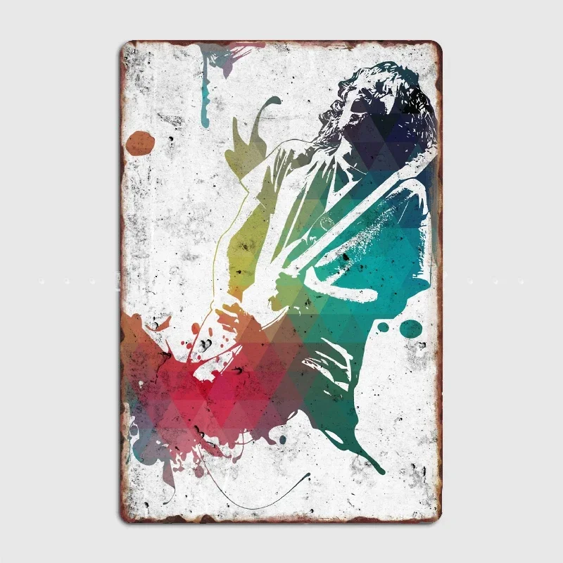 

The Guitar Solo Ink Frusciante Metal Plaque Club Home Club Bar Funny Wall Decor Tin Sign Posters