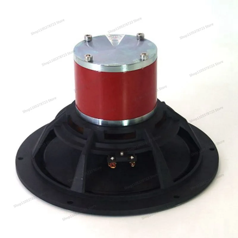 For 8-Inch Aluminum-nickel-cobalt Full-range Speaker HIFI Fever Full-range Speaker, Oak Edge Carbon Fiber Mica Basin