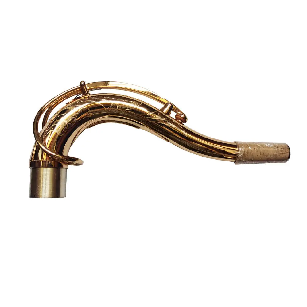 رقبة ساكسفون تينور من النحاس الألماني المطلي بالذهب من Pro Eastern Music SBA